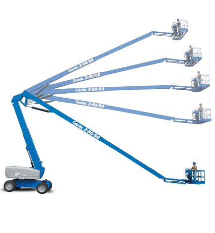 25米曲臂式高空作业平台Z8060